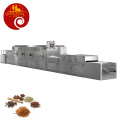 Automatic Industry price Condiment Flavor Seasoning Tunnel type Microwave Drying Sterilization Machine